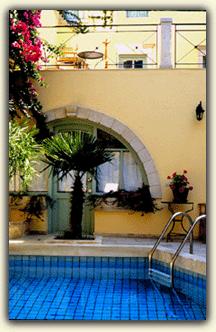 partial view of the swimming pool